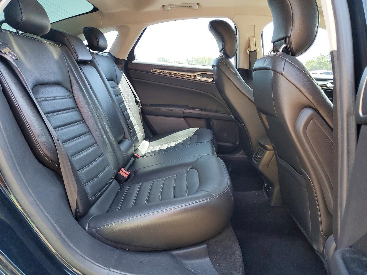 2014 Ford Fusion Se Hybrid Black vin: 3FA6P0LU0ER298924