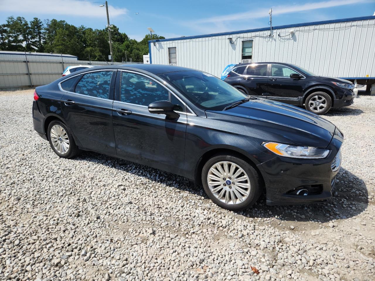 2015 Ford Fusion Se Hybrid Black vin: 3FA6P0LU0FR171835