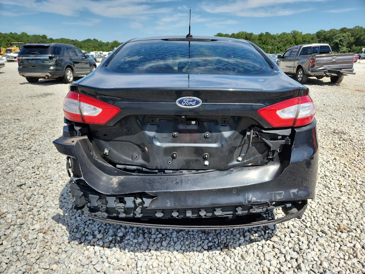 2015 Ford Fusion Se Hybrid Black vin: 3FA6P0LU0FR171835