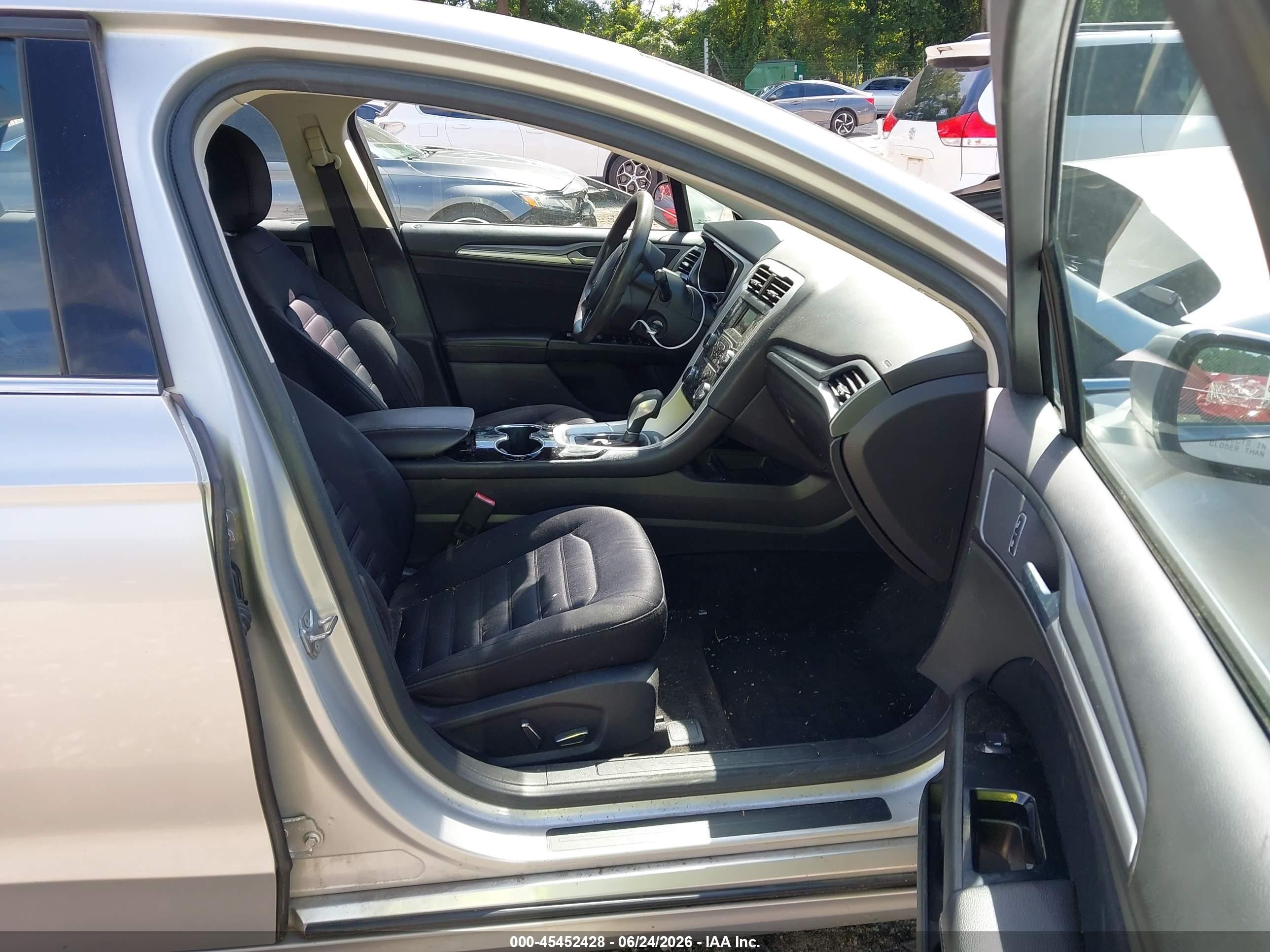 2015 Ford Fusion Hybrid Se Silver vin: 3FA6P0LU0FR173360