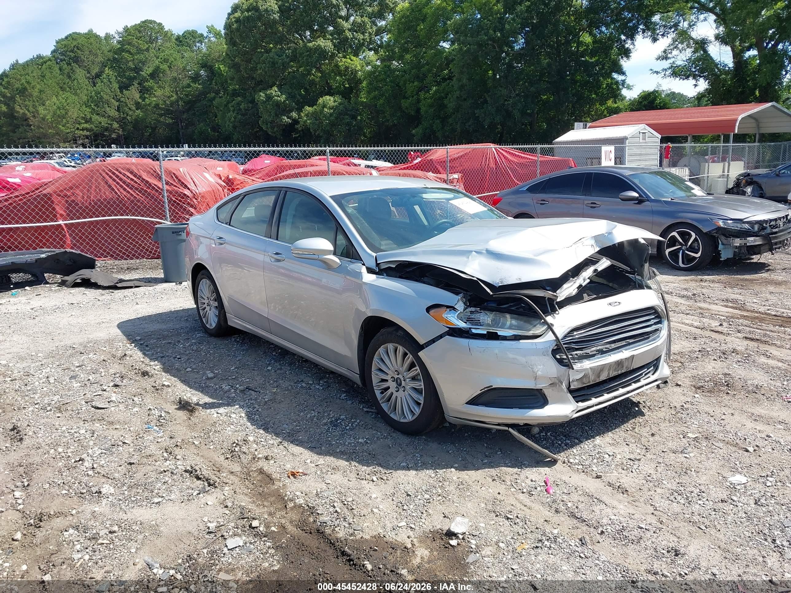 2015 Ford Fusion Hybrid Se Silver vin: 3FA6P0LU0FR173360