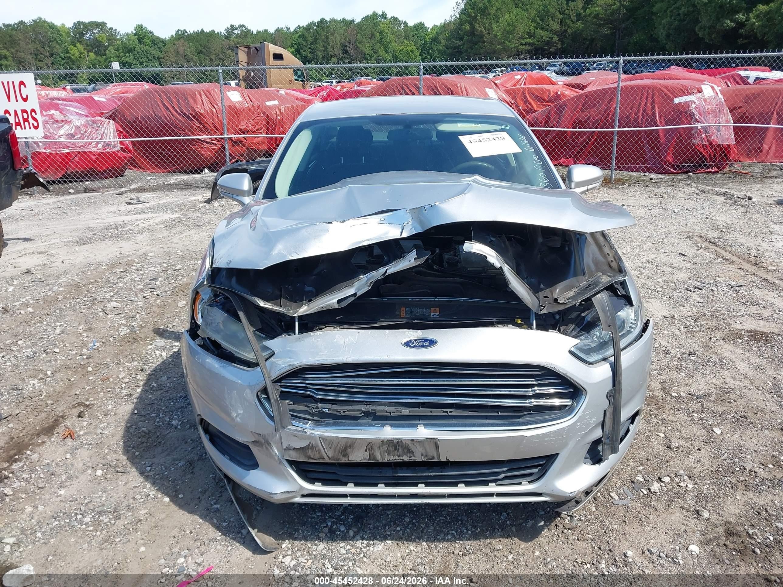 2015 Ford Fusion Hybrid Se Silver vin: 3FA6P0LU0FR173360