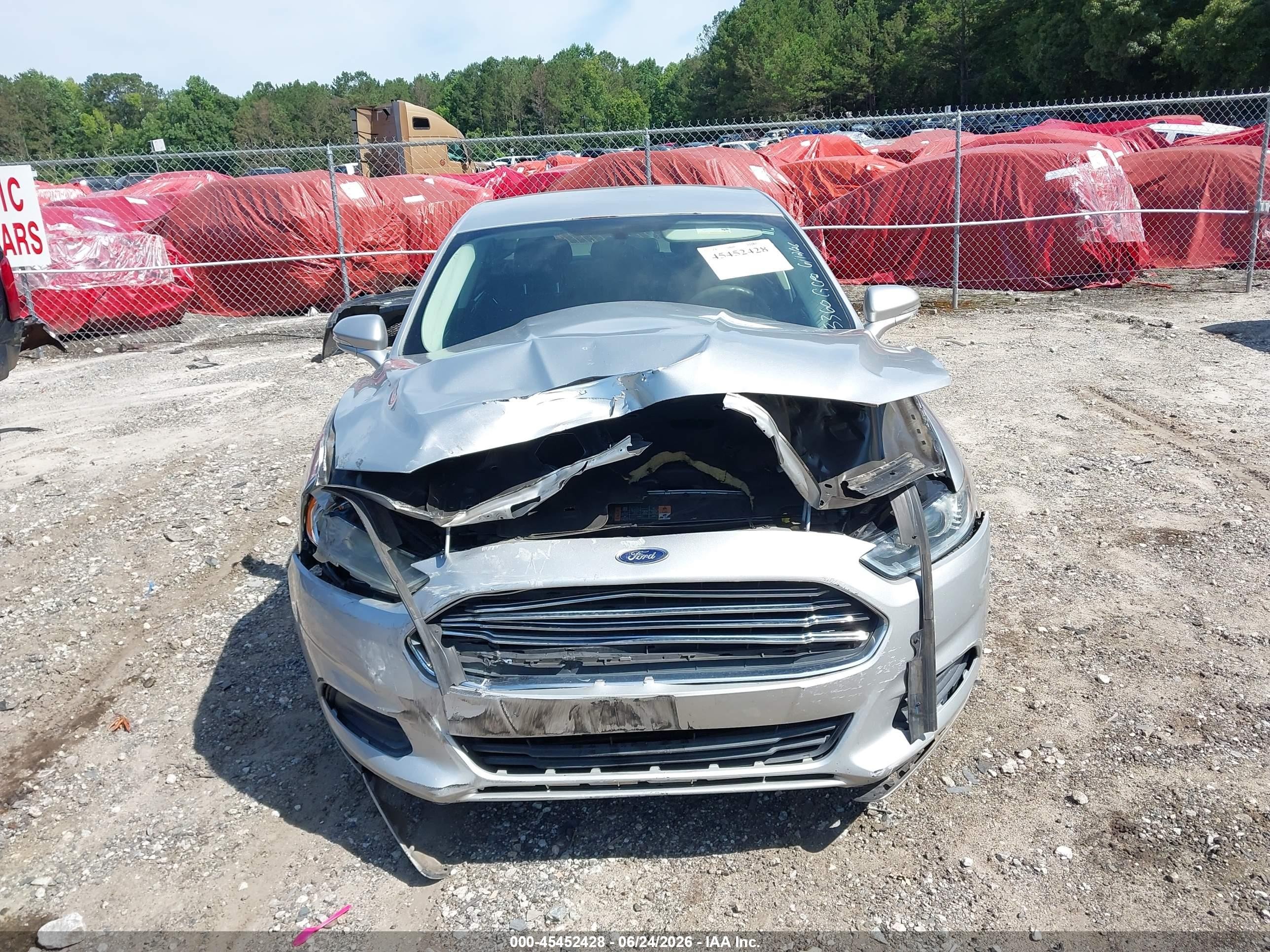 2015 Ford Fusion Hybrid Se Silver vin: 3FA6P0LU0FR173360