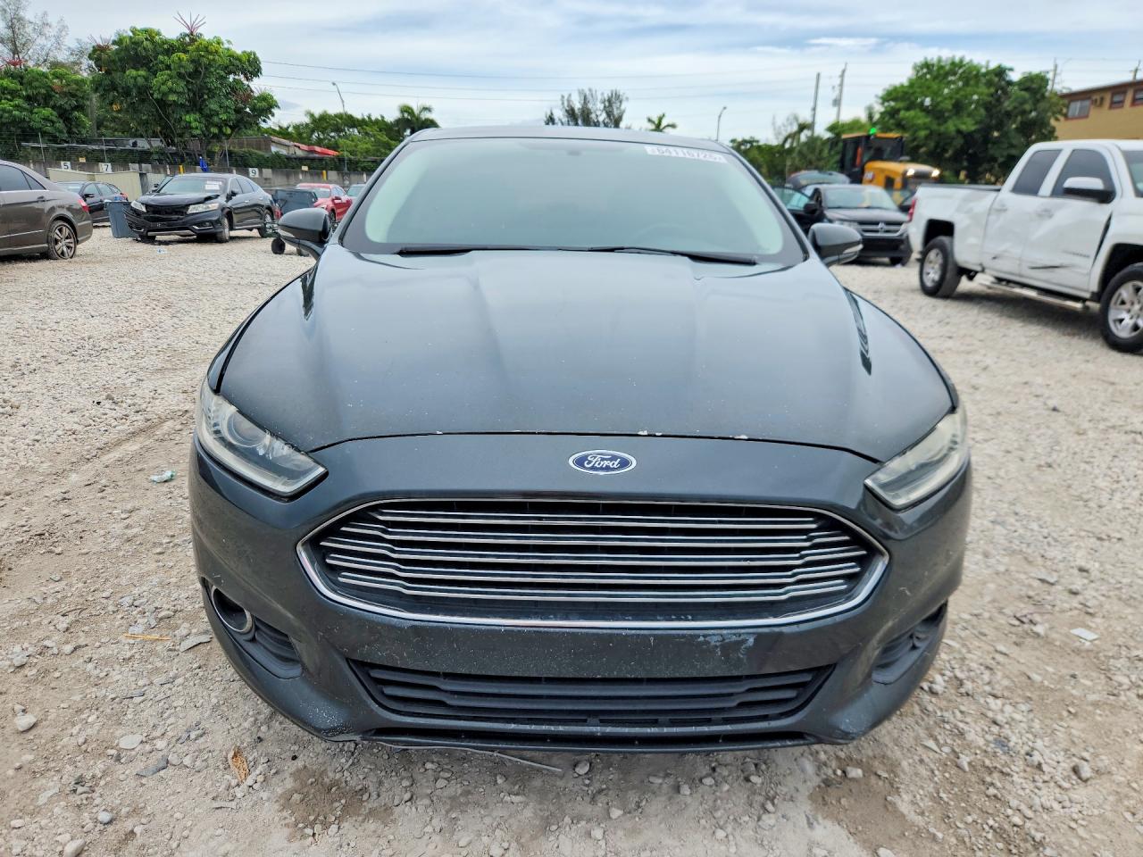 2015 Ford Fusion Se Hybrid Серый vin: 3FA6P0LU0FR185718