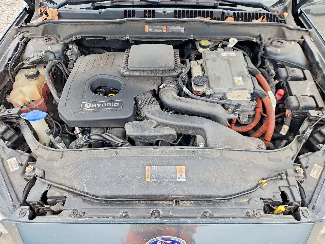 2015 Ford Fusion Se Hybrid Серый vin: 3FA6P0LU0FR185718