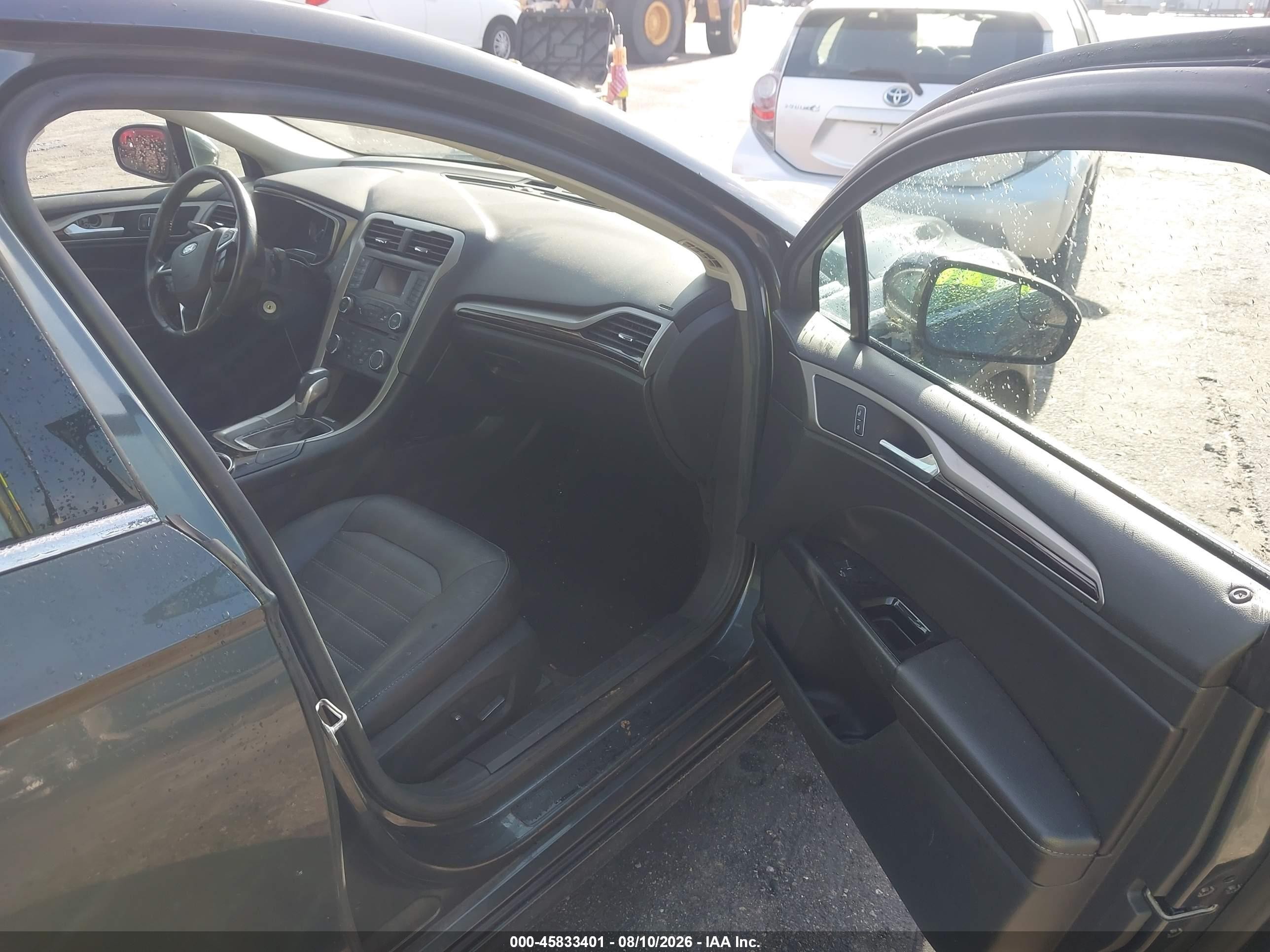 2015 Ford Fusion Hybrid Se Gray vin: 3FA6P0LU0FR199733