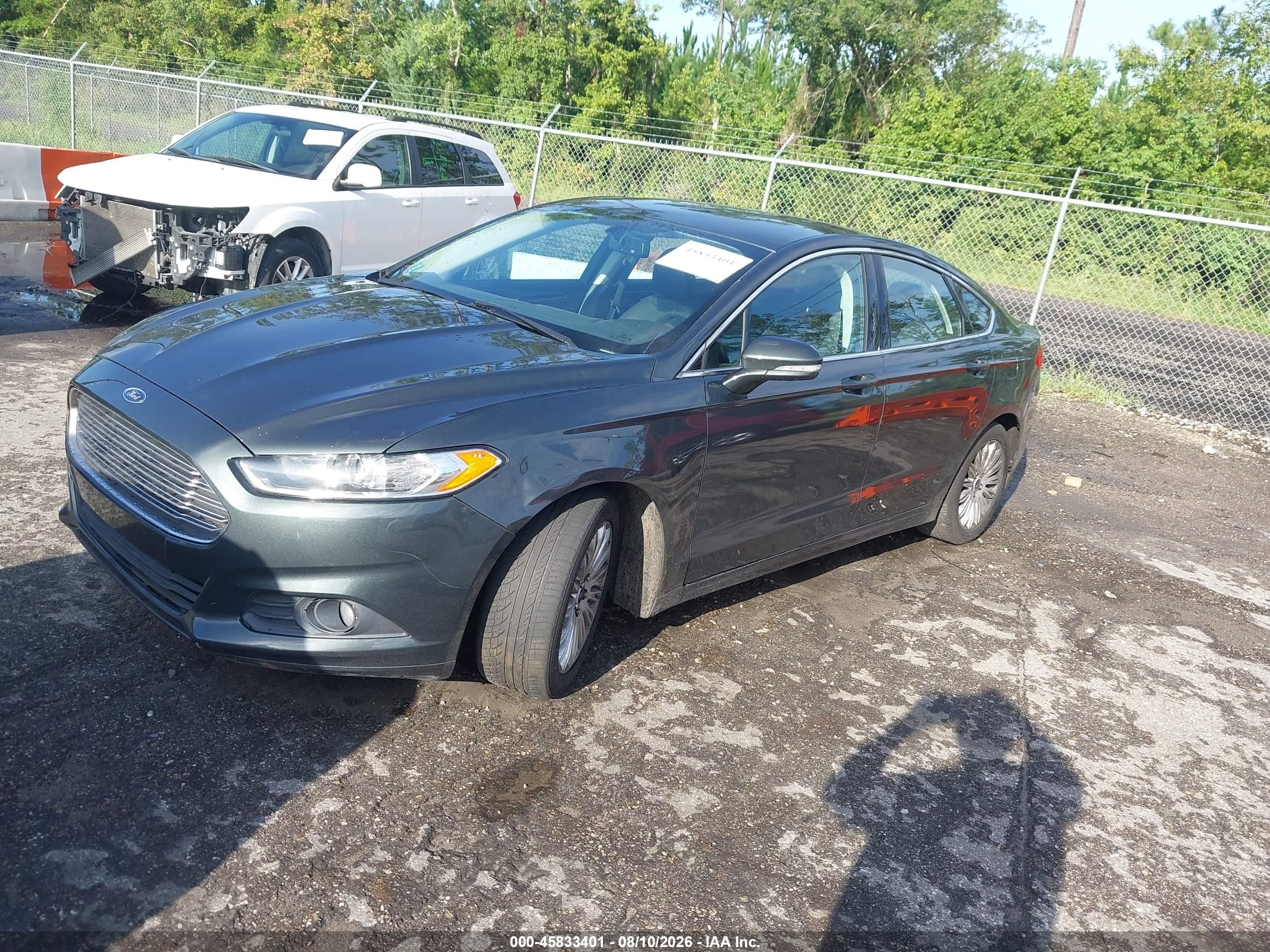 2015 Ford Fusion Hybrid Se Gray vin: 3FA6P0LU0FR199733