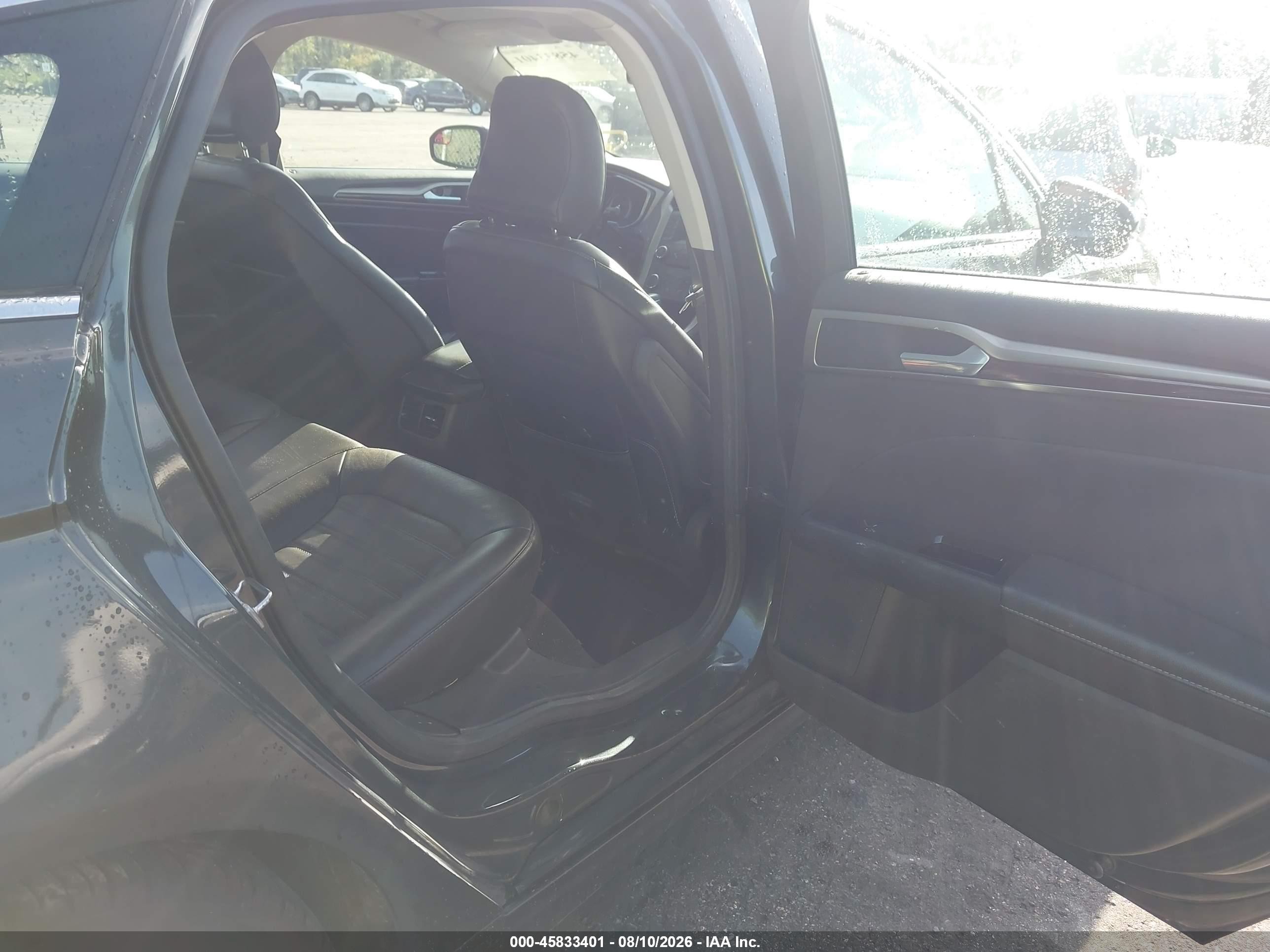 2015 Ford Fusion Hybrid Se Gray vin: 3FA6P0LU0FR199733