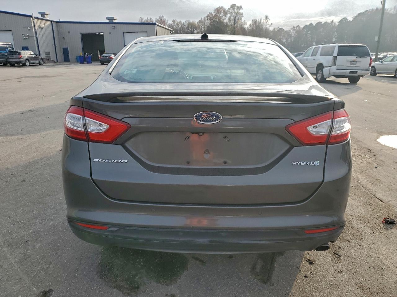 2015 Ford Fusion Se Hybrid Gray vin: 3FA6P0LU0FR234707