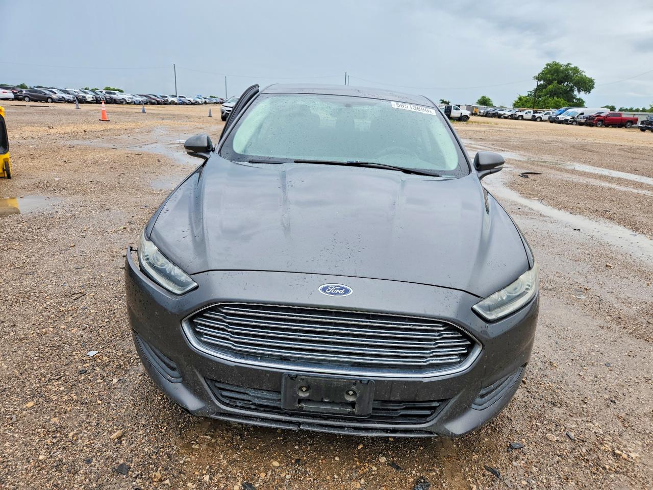 2015 Ford Fusion Se Hybrid Gray vin: 3FA6P0LU0FR245349