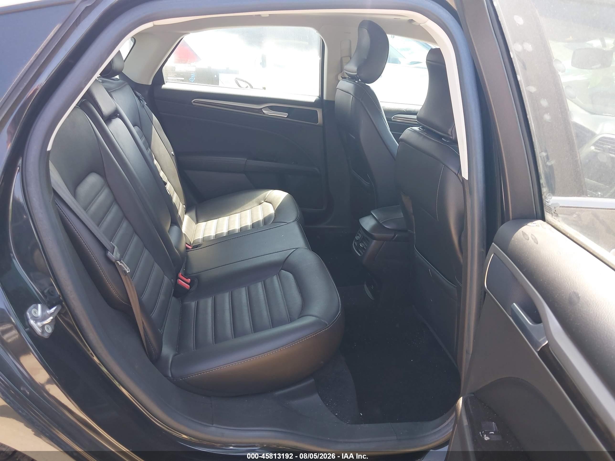2015 Ford Fusion Hybrid Se Black vin: 3FA6P0LU0FR264385