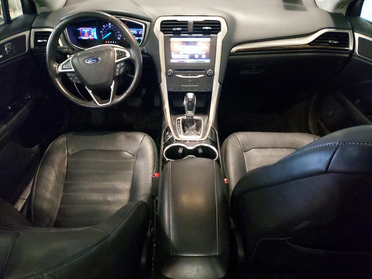 2015 Ford Fusion Se Hybrid Gray vin: 3FA6P0LU0FR273779