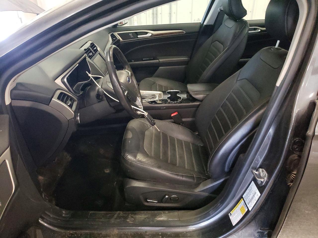 2015 Ford Fusion Se Hybrid Gray vin: 3FA6P0LU0FR273779