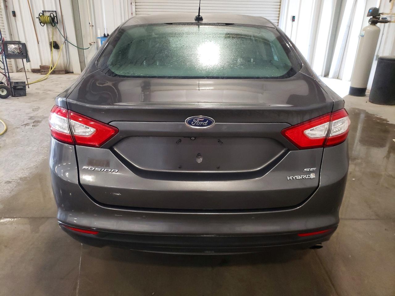 2015 Ford Fusion Se Hybrid Gray vin: 3FA6P0LU0FR273779