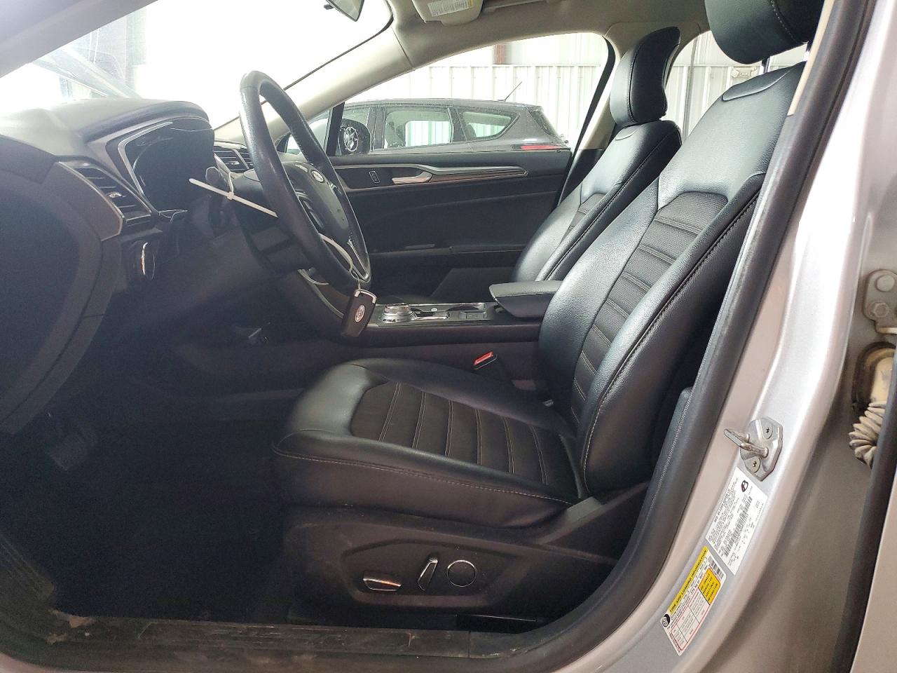 2017 Ford Fusion Se Hybrid Silver vin: 3FA6P0LU0HR233351