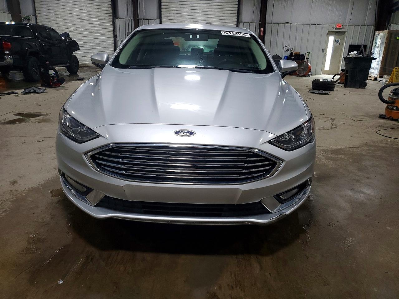 2017 Ford Fusion Se Hybrid Silver vin: 3FA6P0LU0HR233351