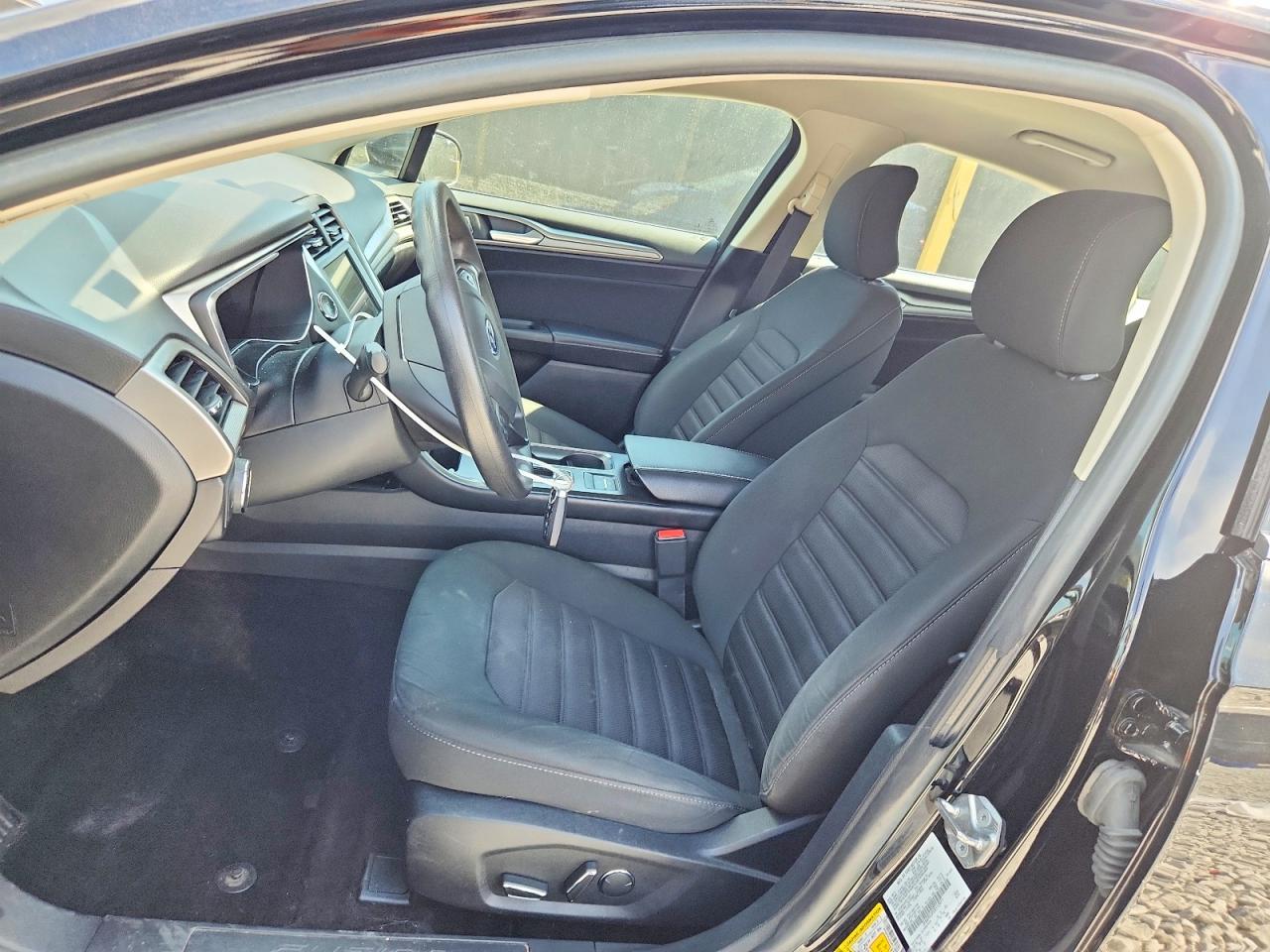 2018 Ford Fusion Se Hybrid Black vin: 3FA6P0LU0JR113071