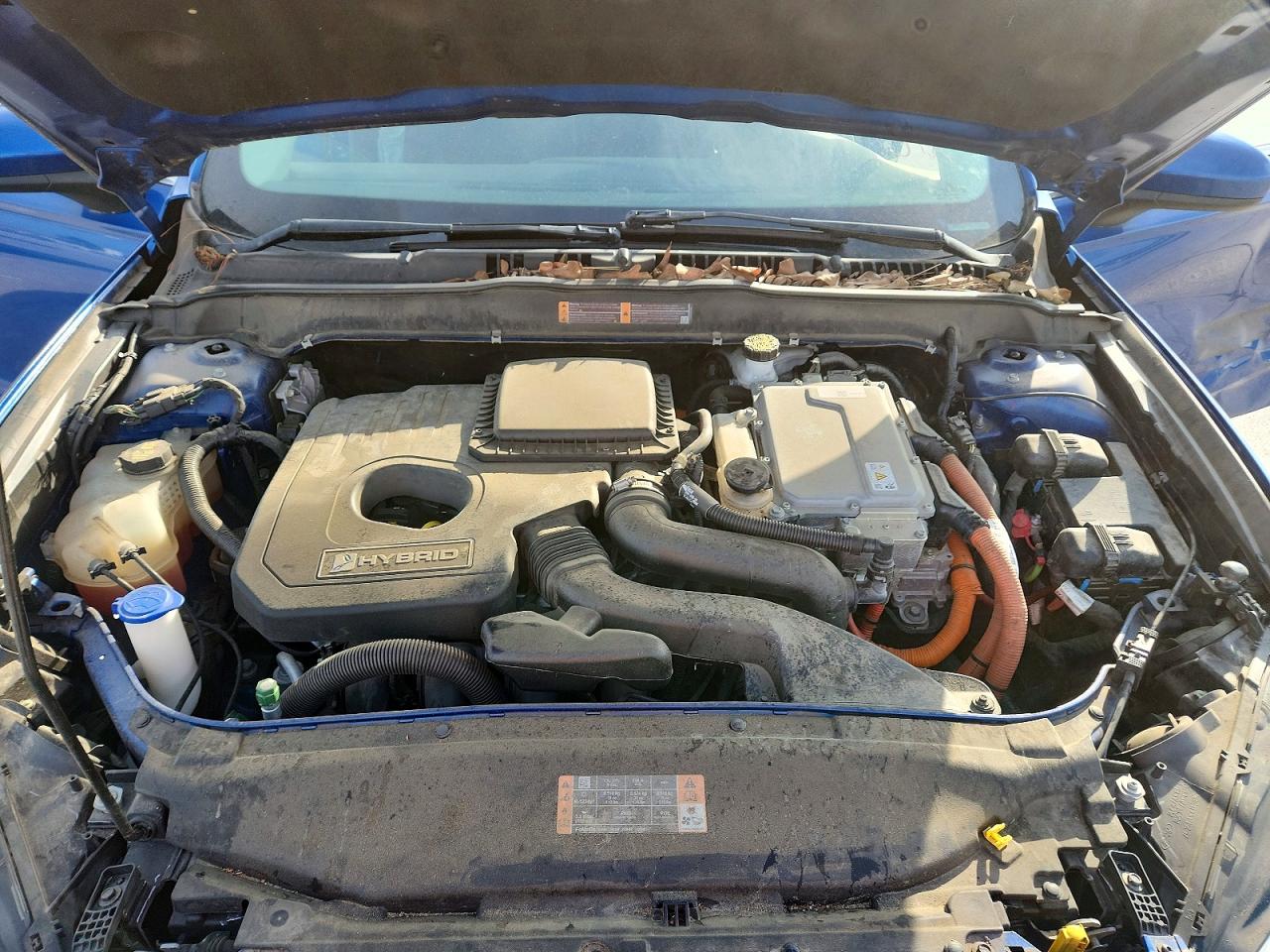 2018 Ford Fusion Se Hybrid Blue vin: 3FA6P0LU0JR157720