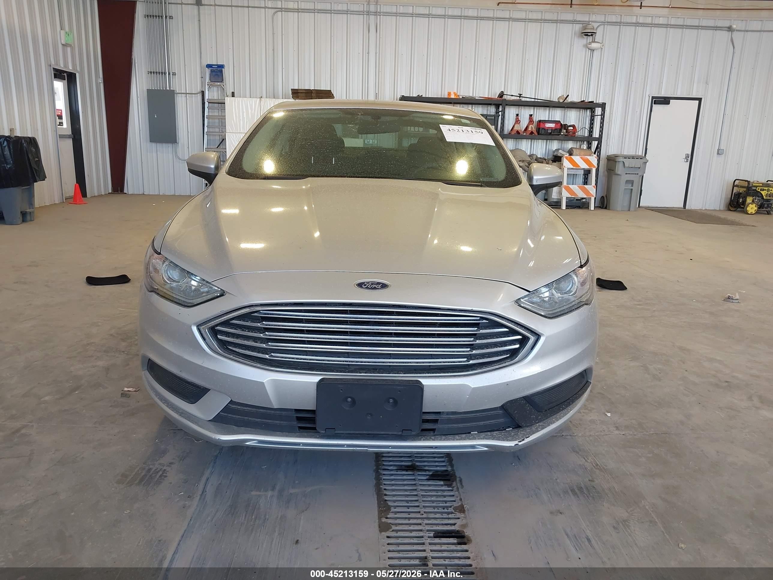 2018 Ford Fusion Hybrid Se Silver vin: 3FA6P0LU0JR213980