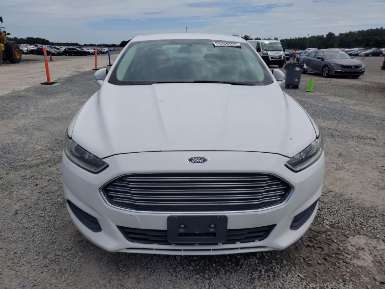 2013 Ford Fusion Se Hybrid White vin: 3FA6P0LU1DR150327
