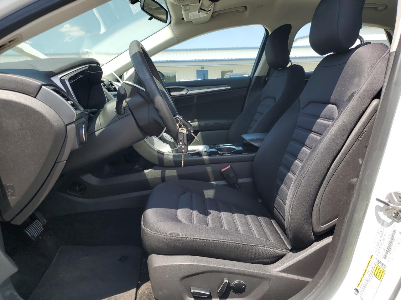 2013 Ford Fusion Se Hybrid White vin: 3FA6P0LU1DR150327