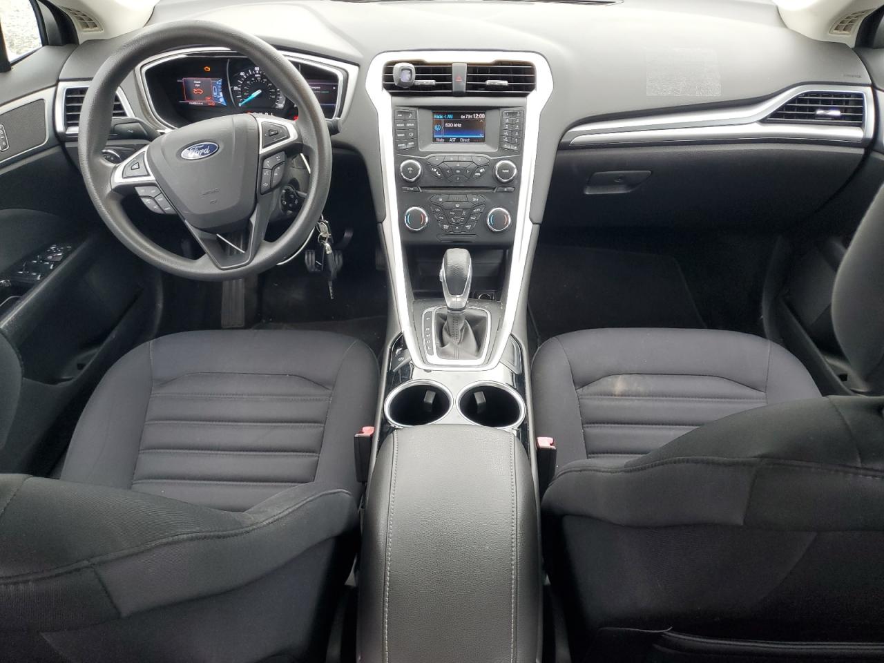 2013 Ford Fusion Se Hybrid White vin: 3FA6P0LU1DR150327