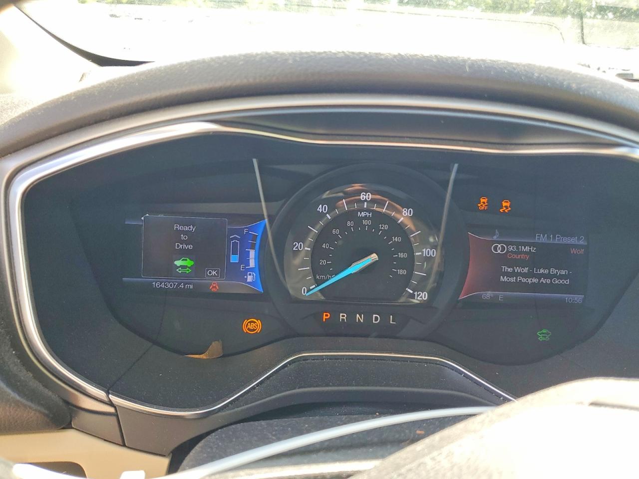 2013 Ford Fusion Se Hybrid Burgundy vin: 3FA6P0LU1DR188429