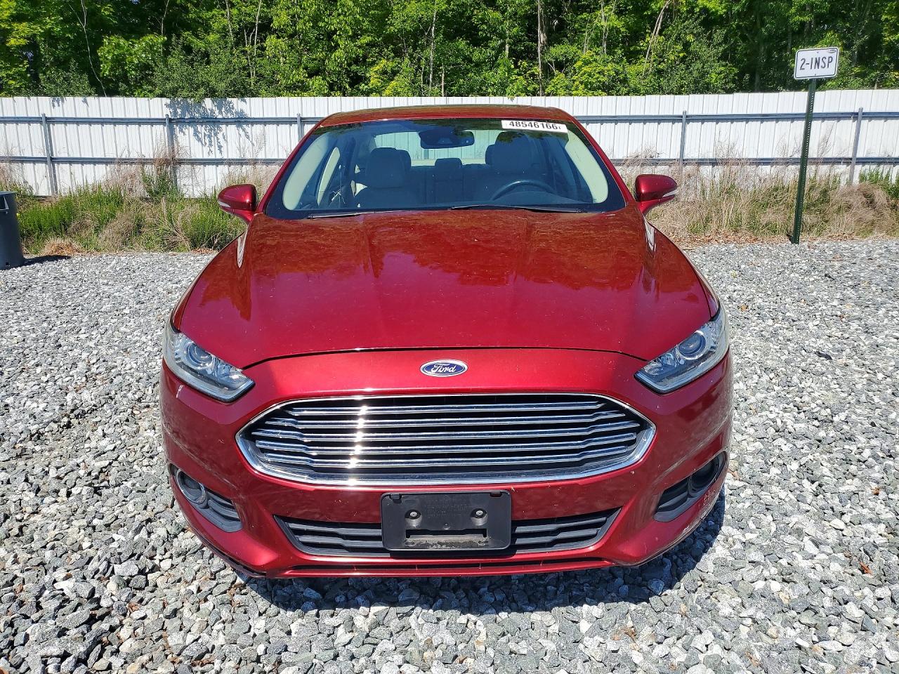 2013 Ford Fusion Se Hybrid Burgundy vin: 3FA6P0LU1DR188429
