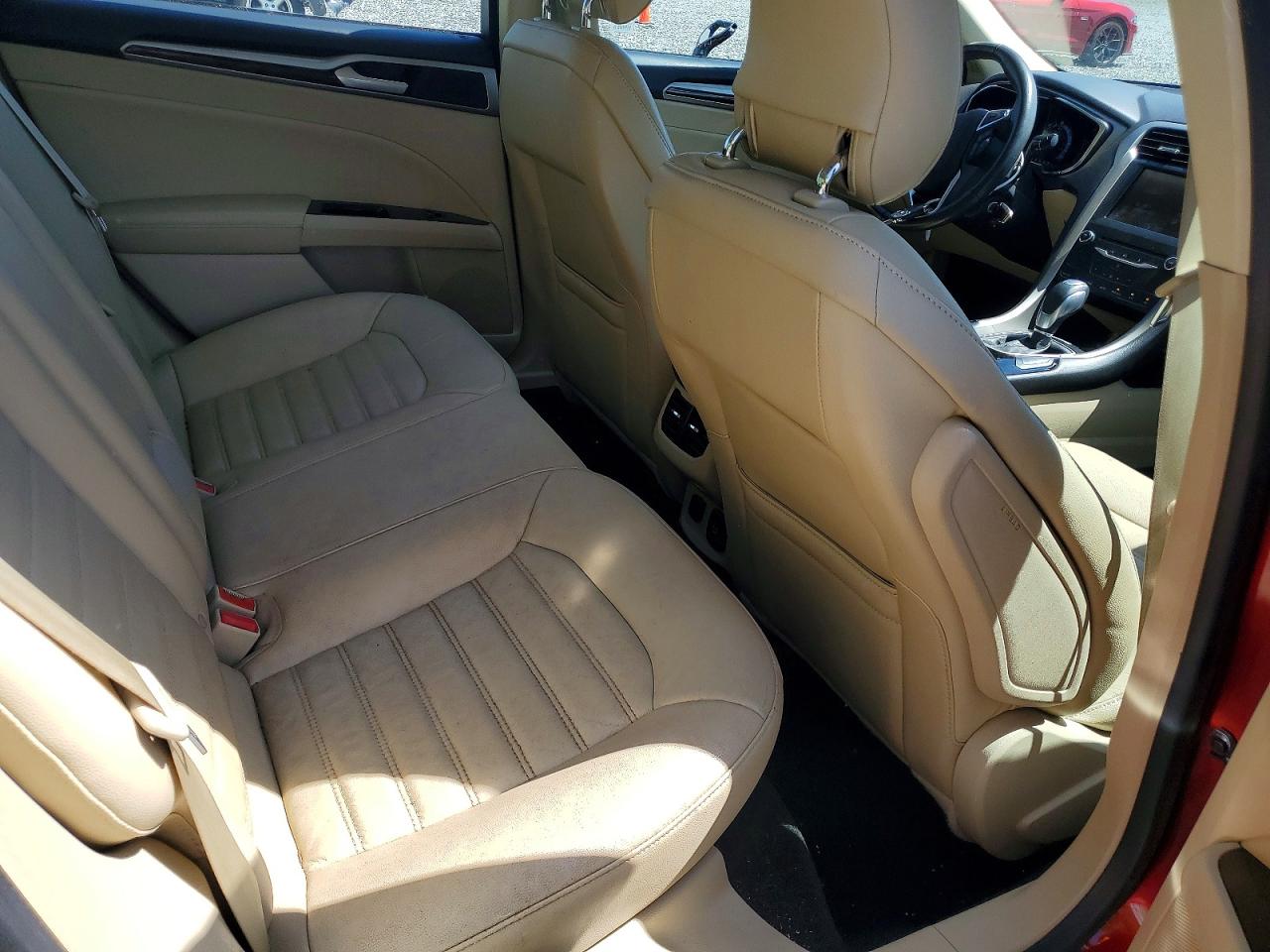 2013 Ford Fusion Se Hybrid Burgundy vin: 3FA6P0LU1DR188429