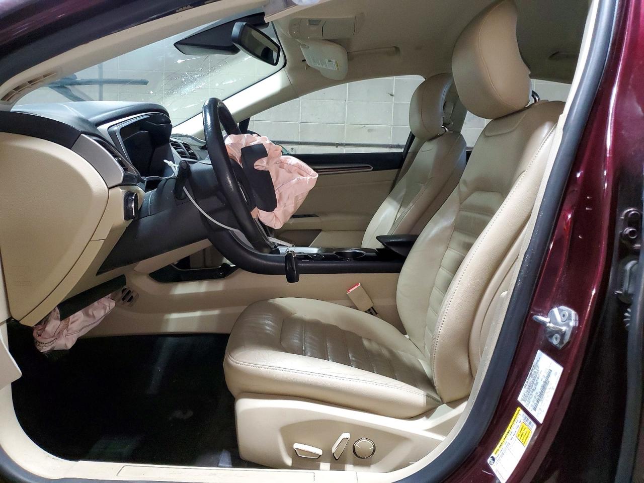 2013 Ford Fusion Se Hybrid Burgundy vin: 3FA6P0LU1DR235068