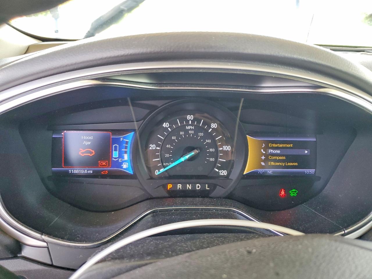 2013 Ford Fusion Se Hybrid White vin: 3FA6P0LU1DR237208