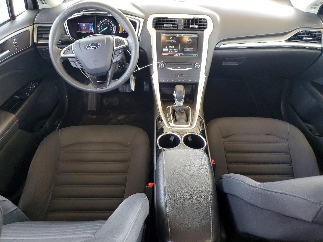 2013 Ford Fusion Se Hybrid White vin: 3FA6P0LU1DR237208