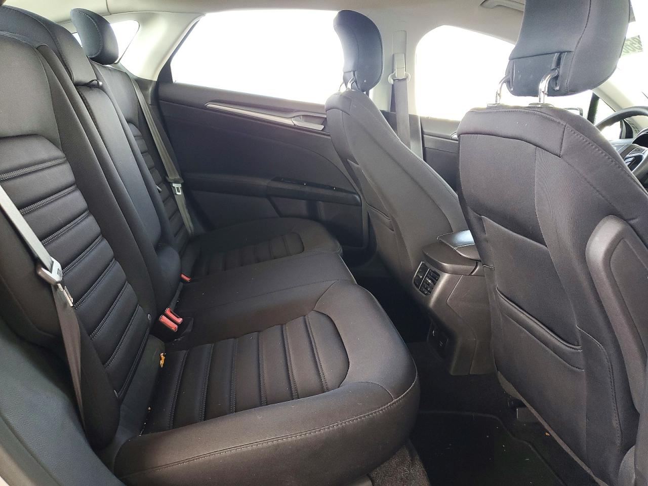 2013 Ford Fusion Se Hybrid White vin: 3FA6P0LU1DR237208