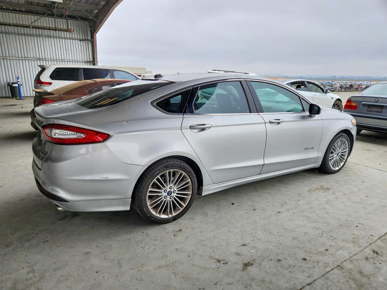 2013 Ford Fusion Se Hybrid Silver vin: 3FA6P0LU1DR266126