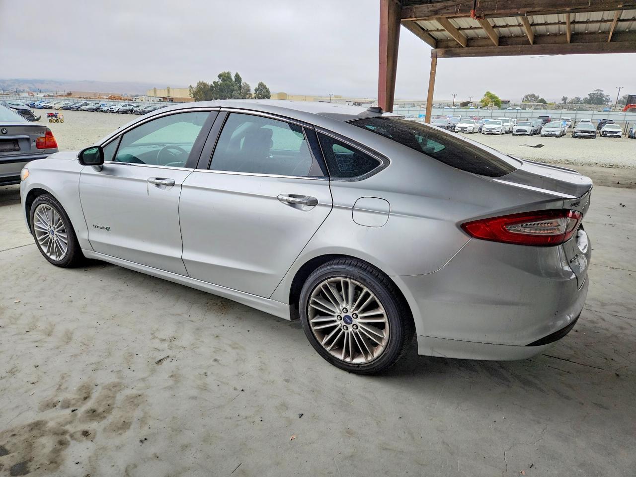 2013 Ford Fusion Se Hybrid Silver vin: 3FA6P0LU1DR266126
