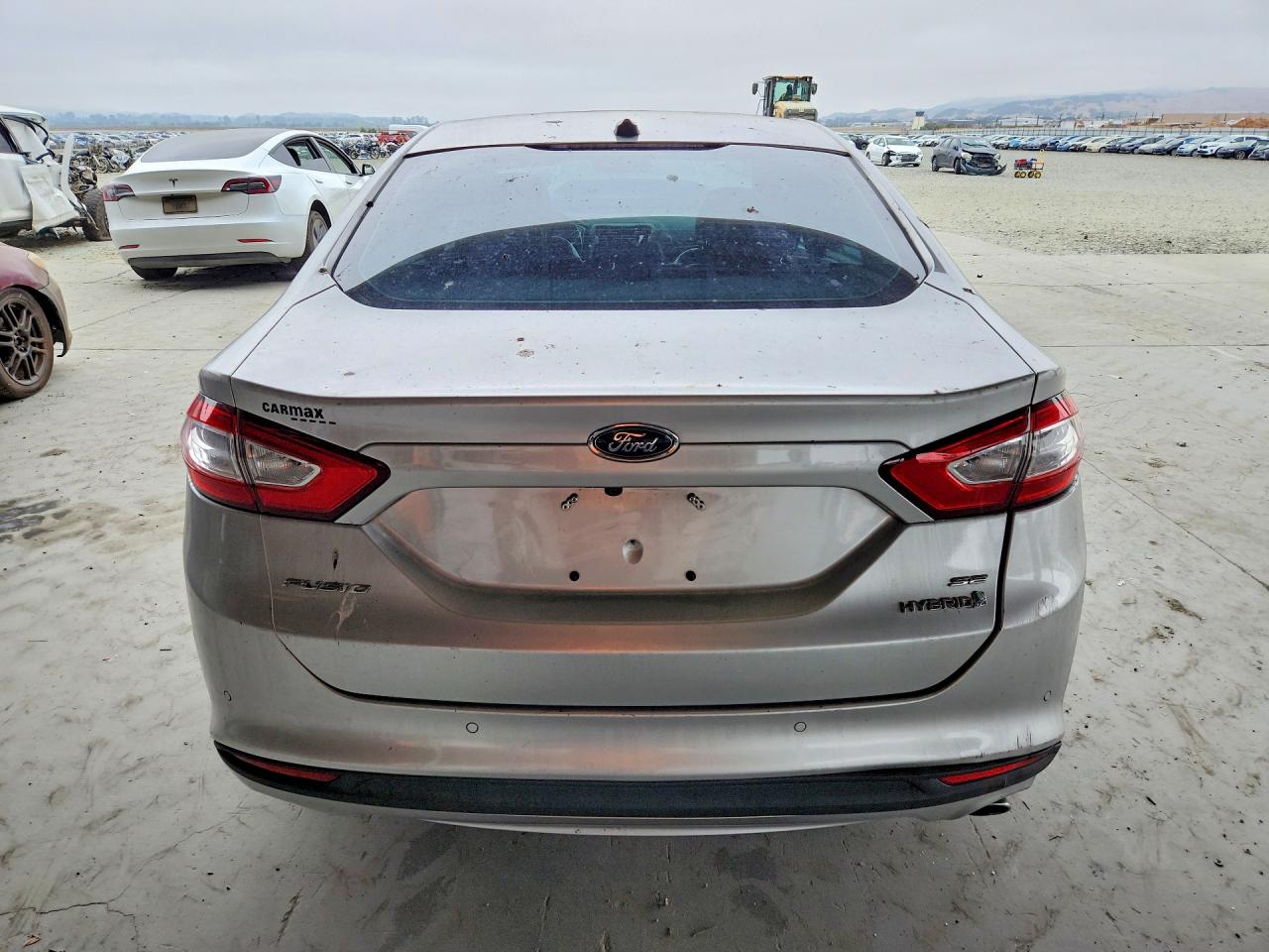 2013 Ford Fusion Se Hybrid Silver vin: 3FA6P0LU1DR266126