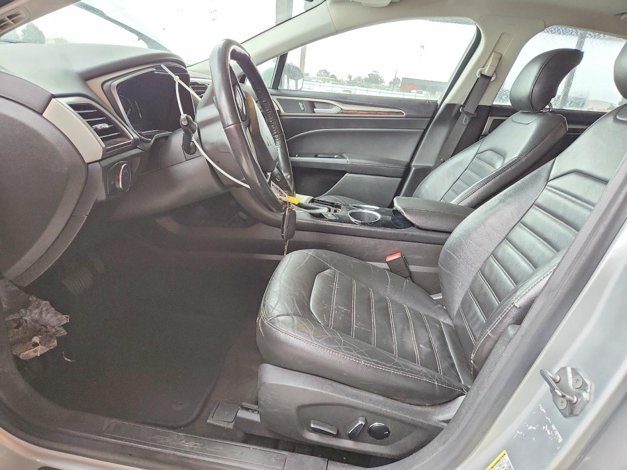 2013 Ford Fusion Se Hybrid Silver vin: 3FA6P0LU1DR266126