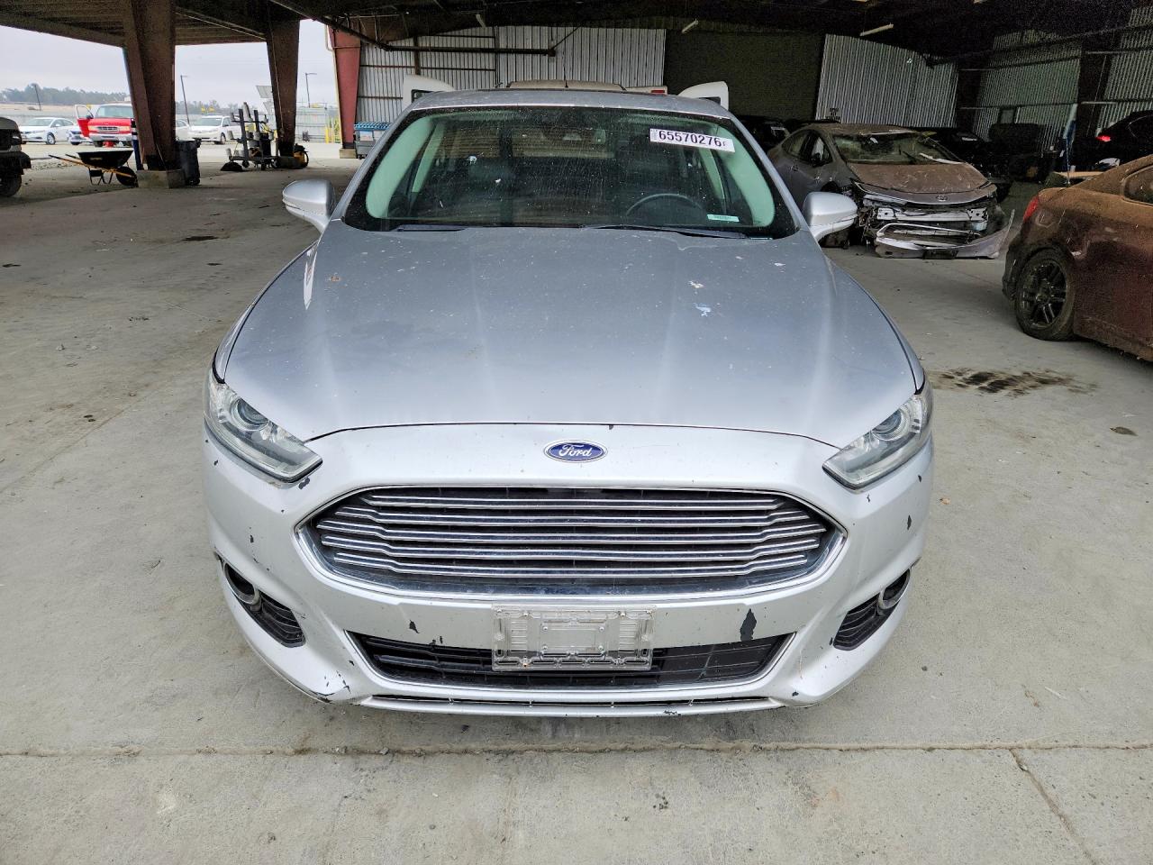 2013 Ford Fusion Se Hybrid Silver vin: 3FA6P0LU1DR266126