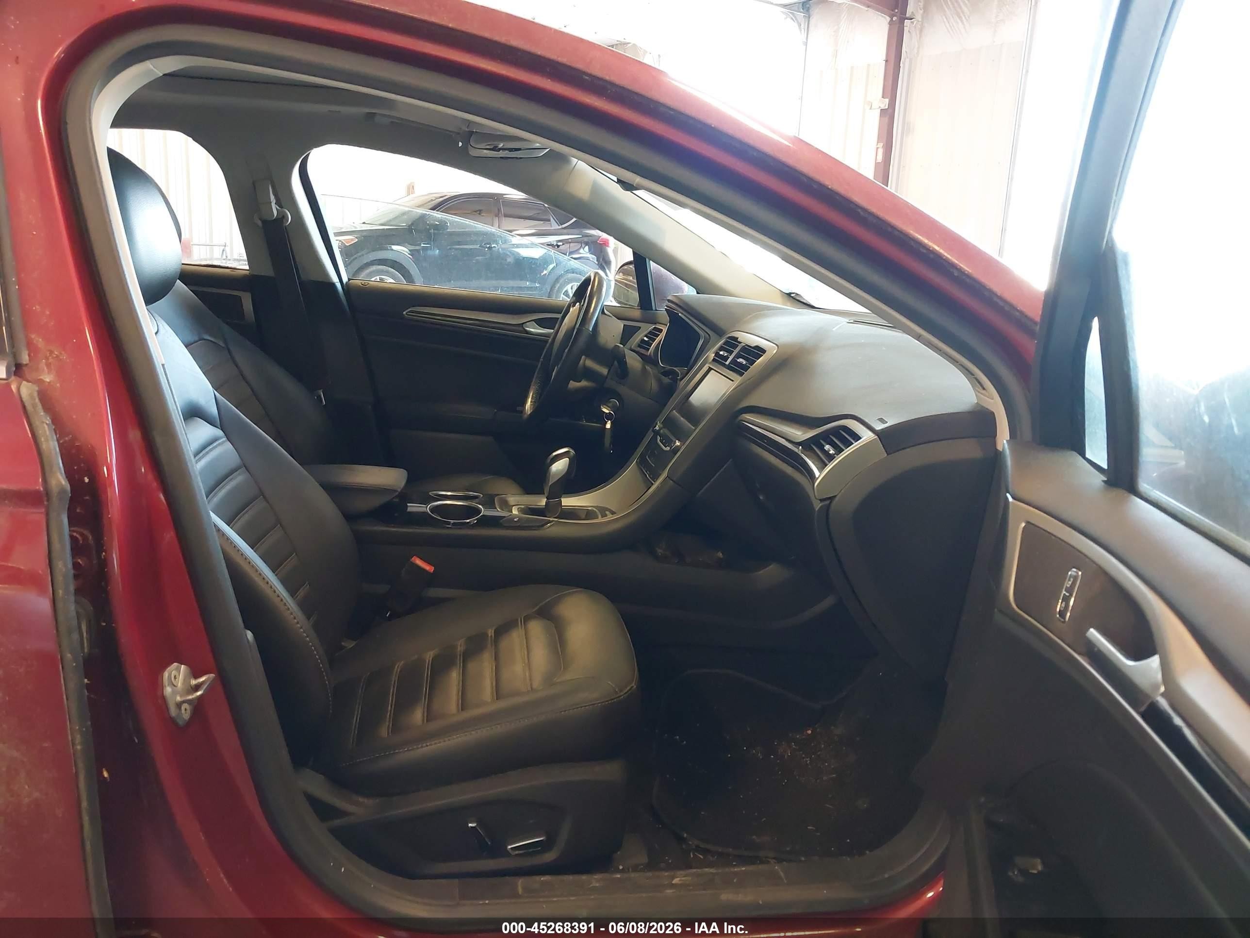 2013 Ford Fusion Hybrid Se Красный vin: 3FA6P0LU1DR302932