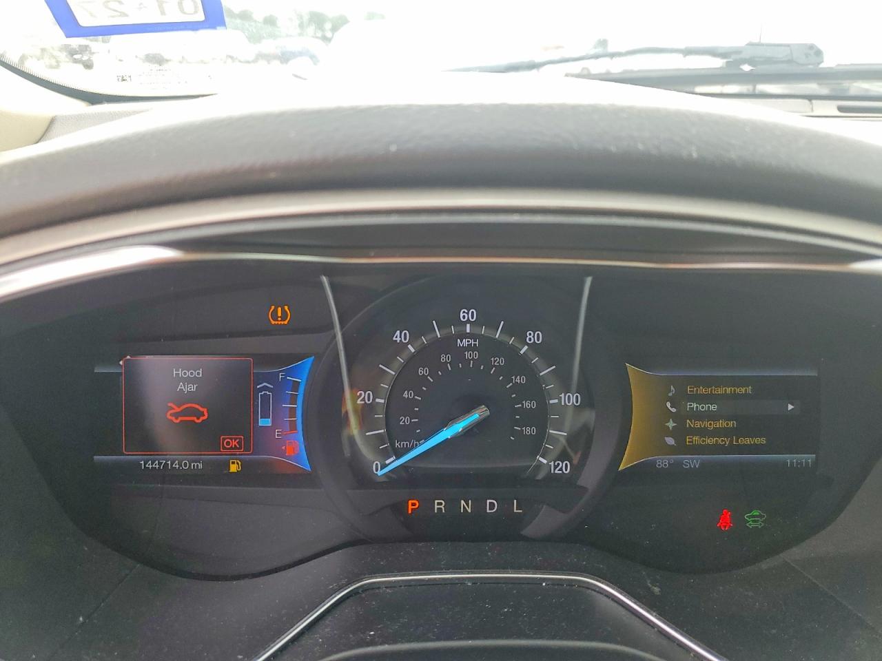 2013 Ford Fusion Se Hybrid White vin: 3FA6P0LU1DR323246