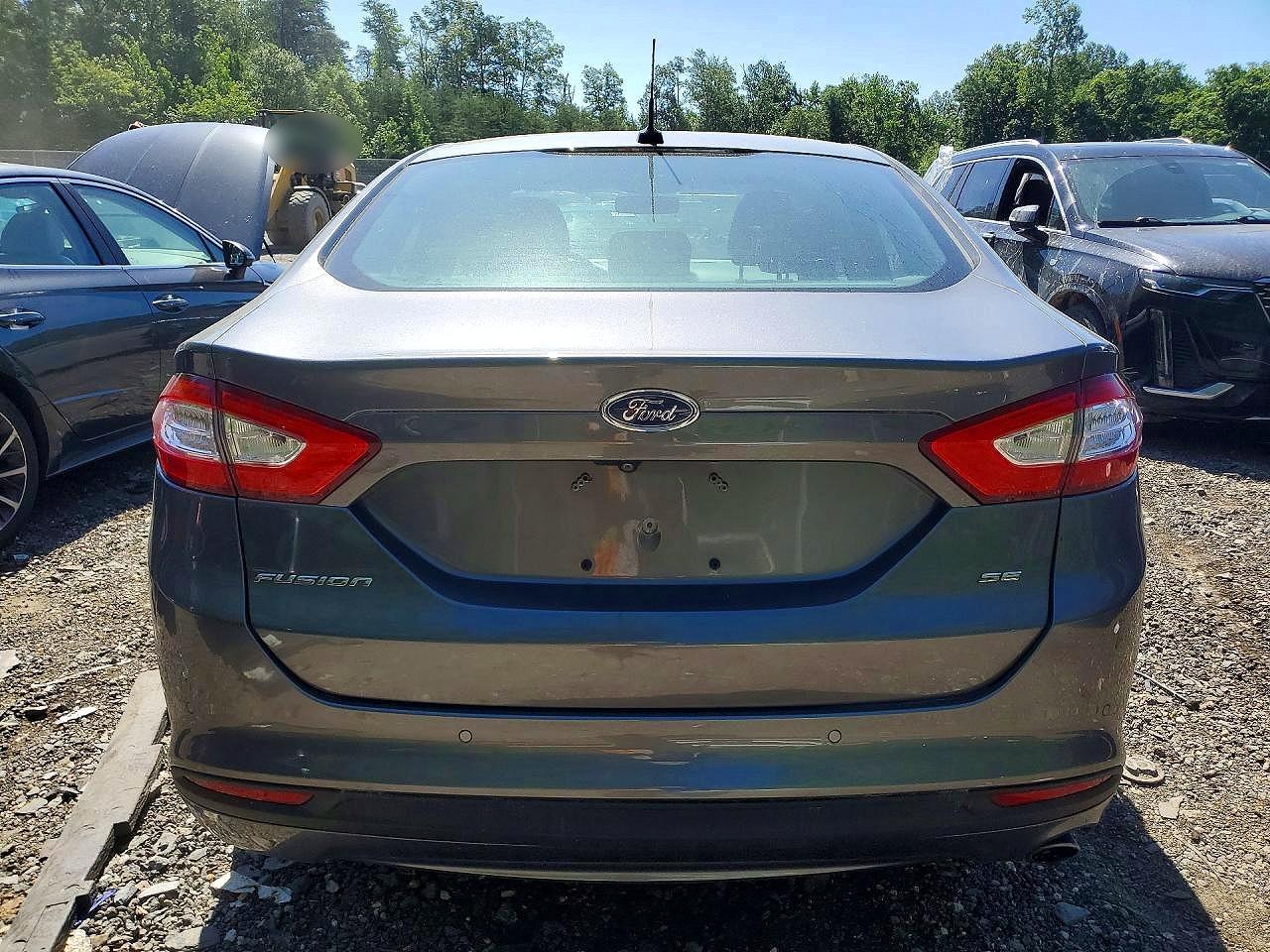 2014 Ford Fusion Se Hybrid Gray vin: 3FA6P0LU1ER174077