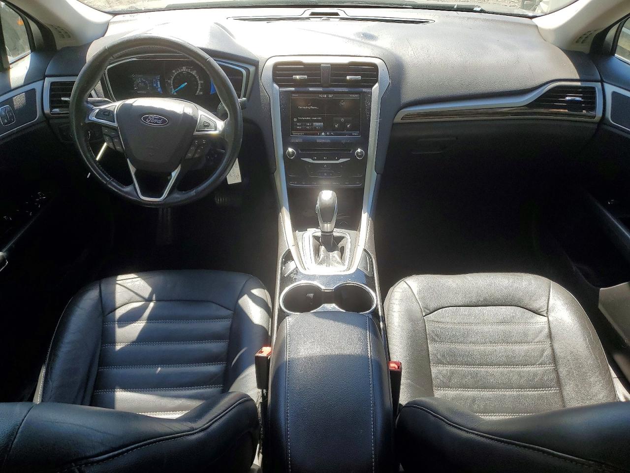 2014 Ford Fusion Se Hybrid Gray vin: 3FA6P0LU1ER174077