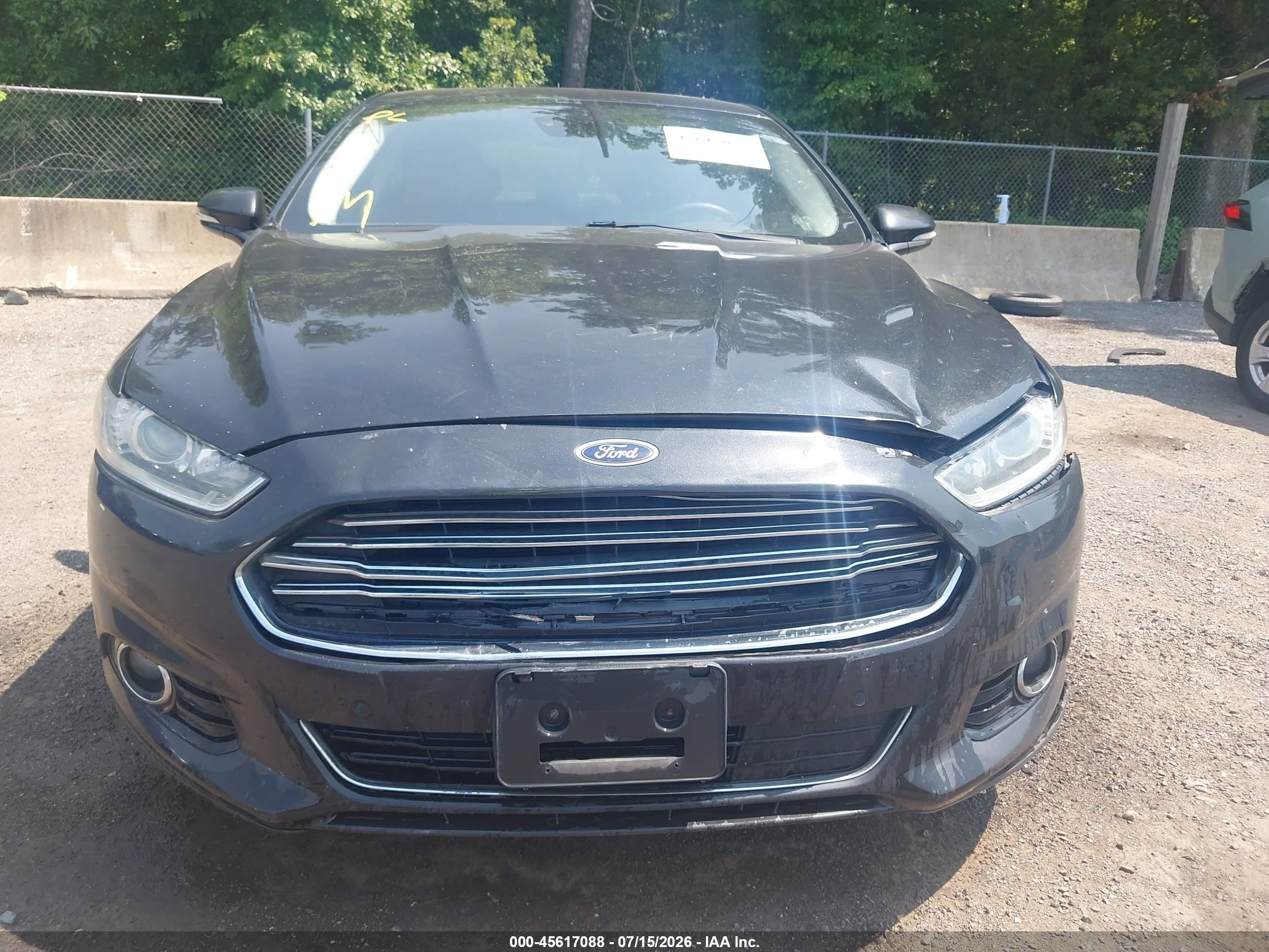2014 Ford Fusion Hybrid Se Black vin: 3FA6P0LU1ER174192