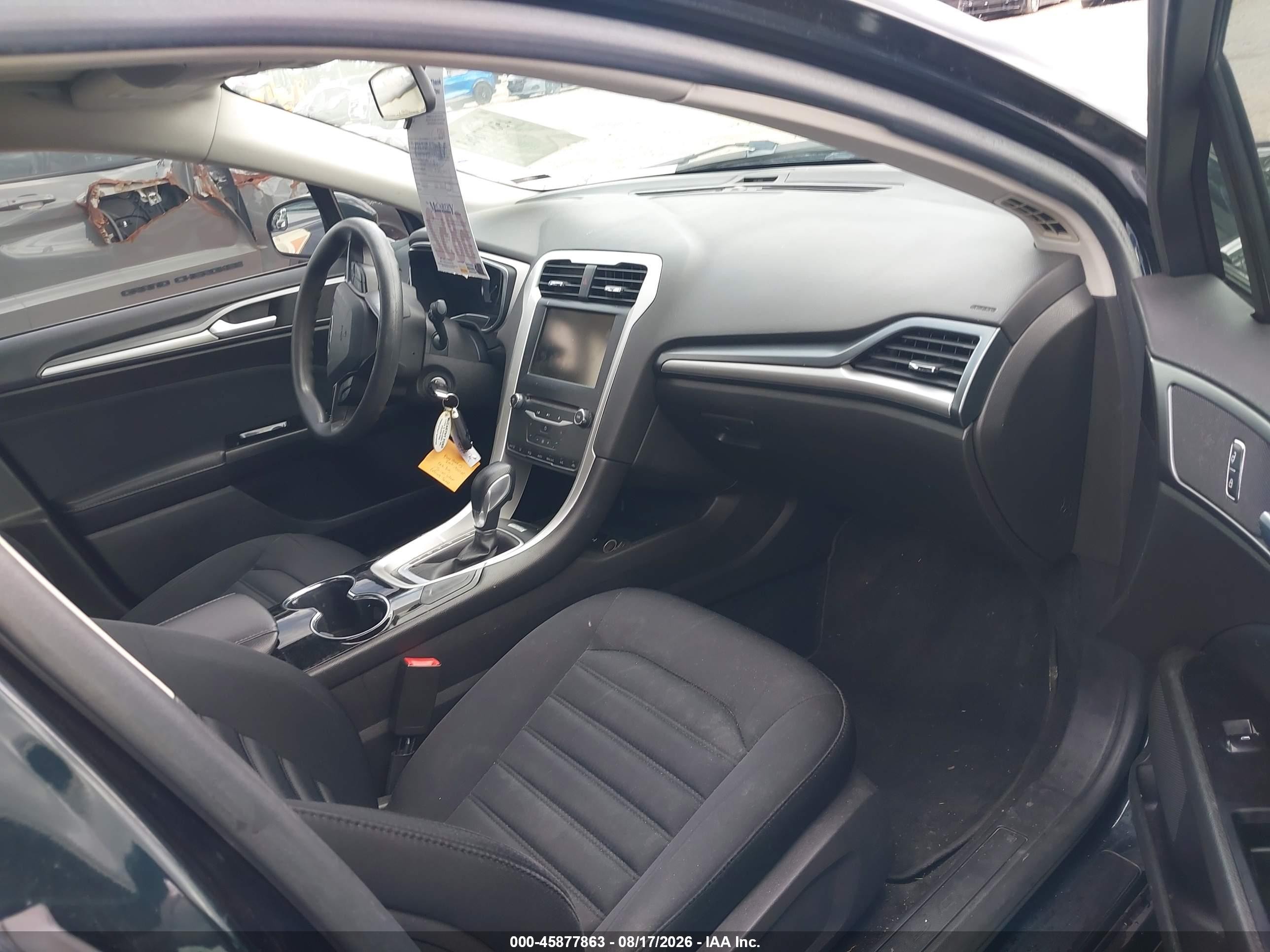 2014 Ford Fusion Hybrid Se Black vin: 3FA6P0LU1ER217767