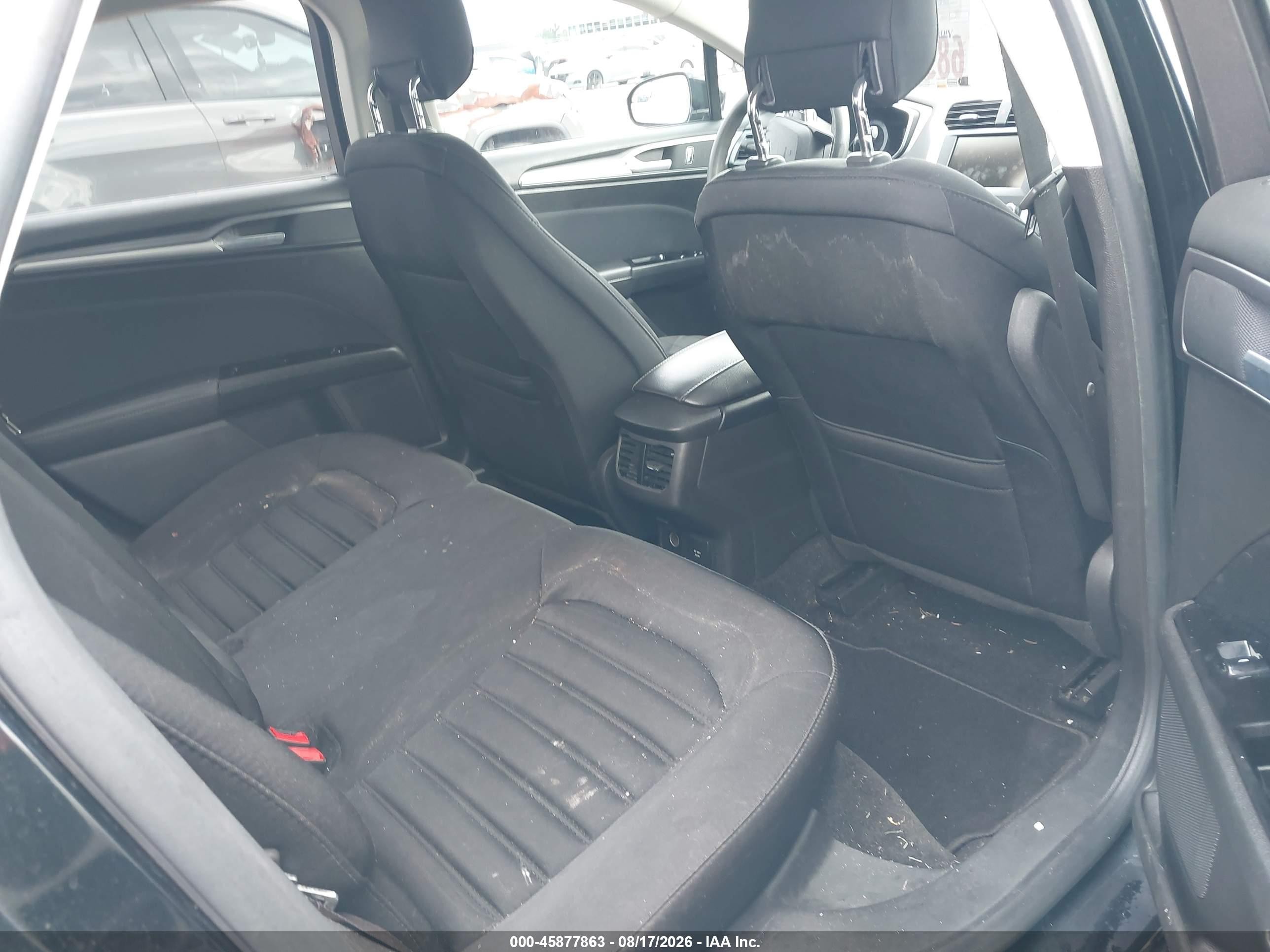 2014 Ford Fusion Hybrid Se Black vin: 3FA6P0LU1ER217767