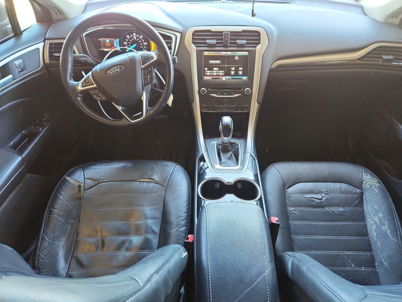 2014 Ford Fusion Se Hybrid Gray vin: 3FA6P0LU1ER241650