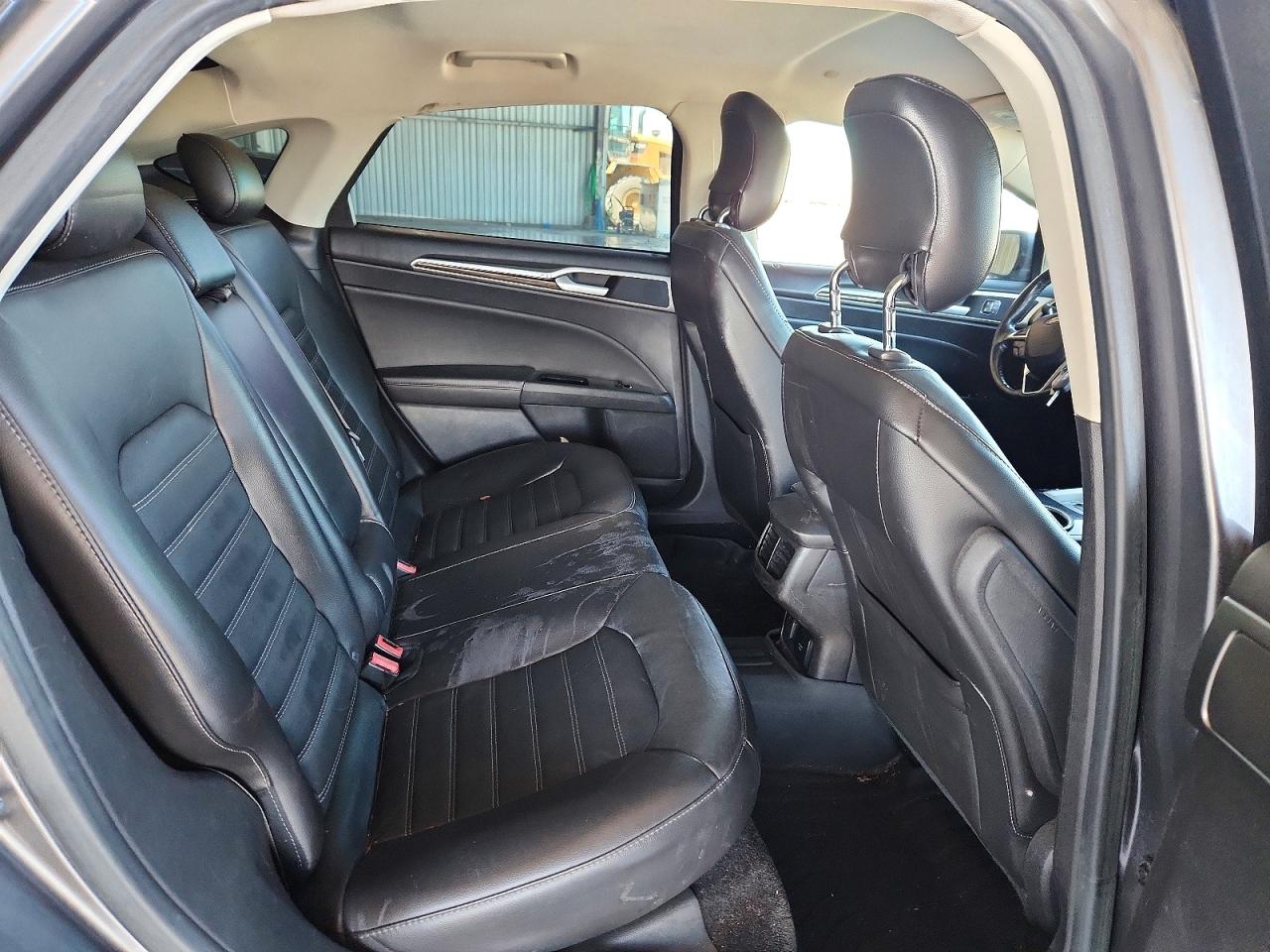2014 Ford Fusion Se Hybrid Gray vin: 3FA6P0LU1ER241650