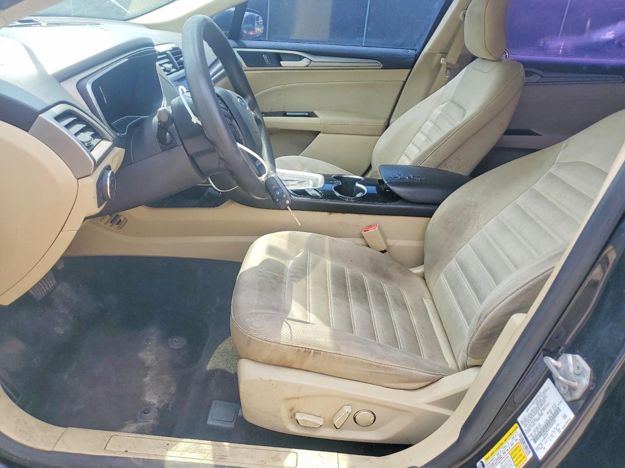 2014 Ford Fusion Se Hybrid Black vin: 3FA6P0LU1ER244533