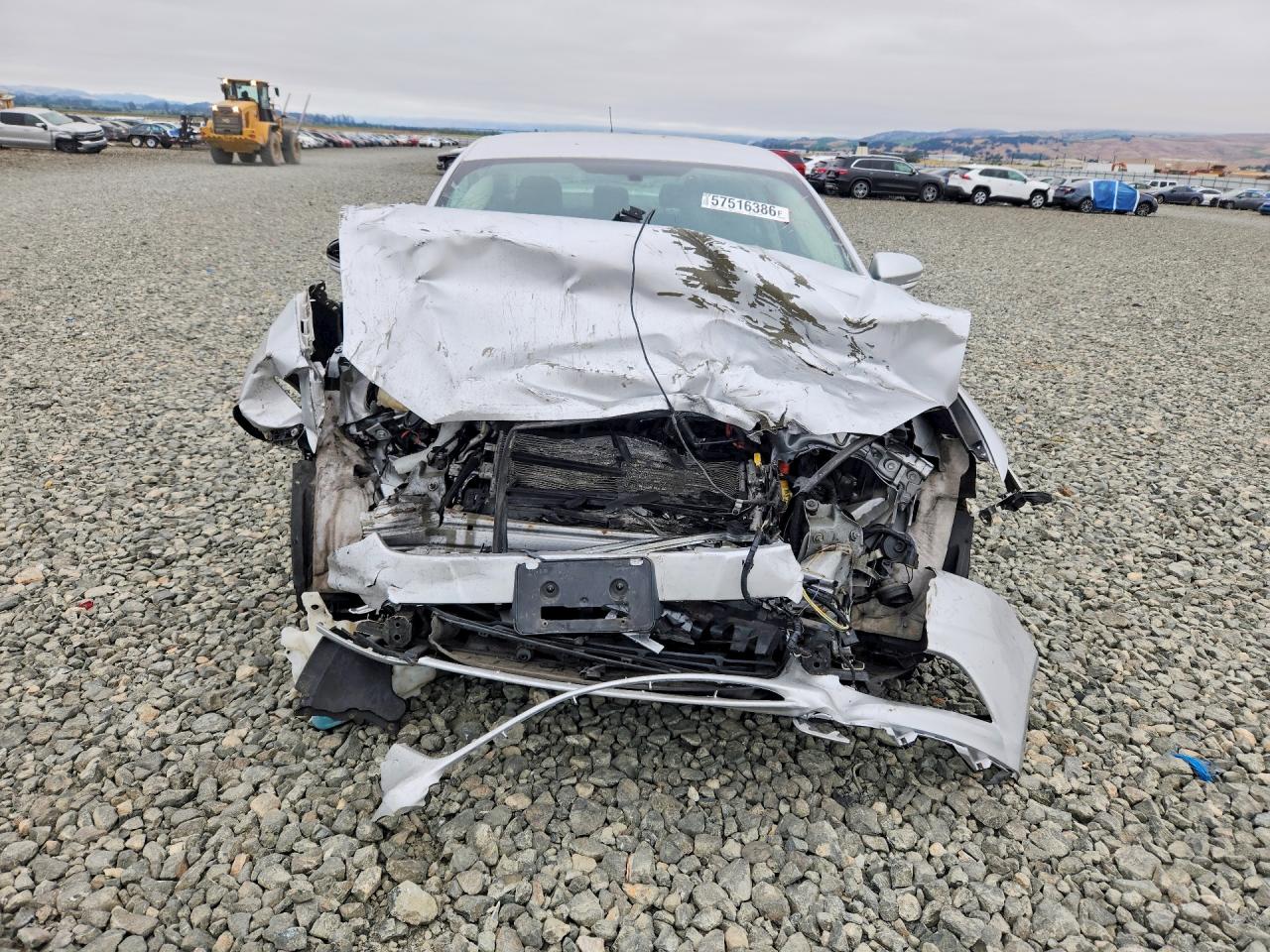 2014 Ford Fusion Se Hybrid Silver vin: 3FA6P0LU1ER256794