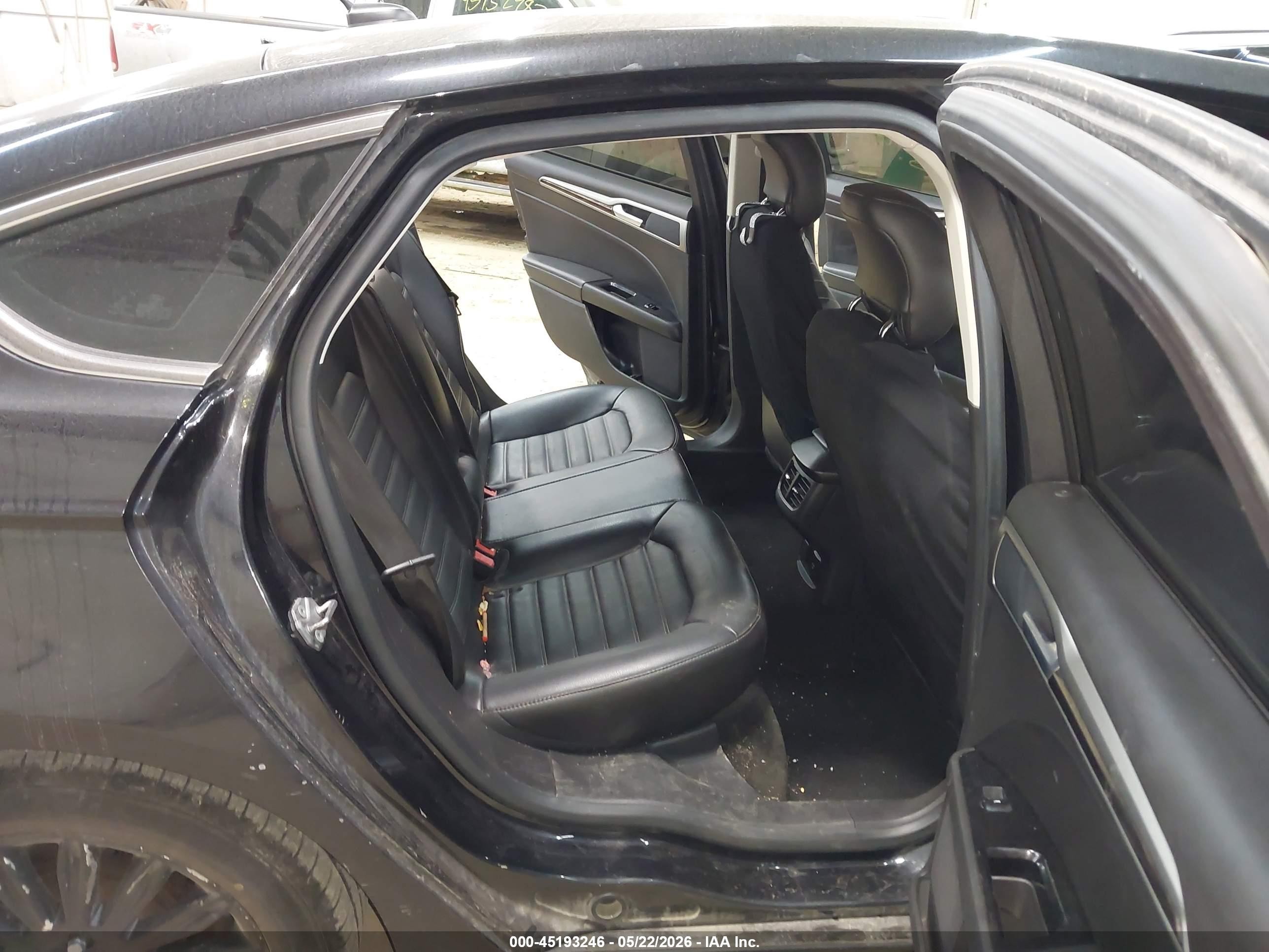 2014 Ford Fusion Hybrid Se Черный vin: 3FA6P0LU1ER264314